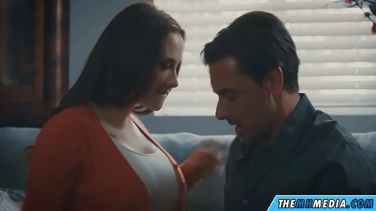 Sexo romántico con una buena madre tetona